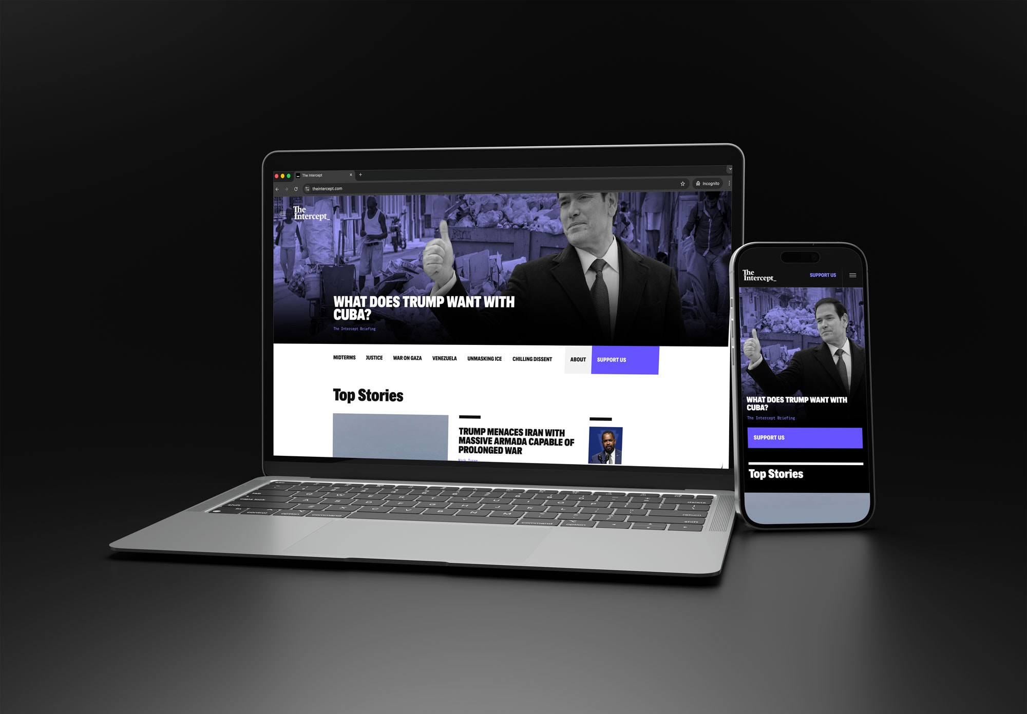 Hero visual elements